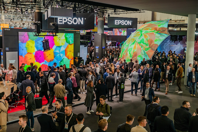 Epson ISE 2024 Exhibition Stand 02