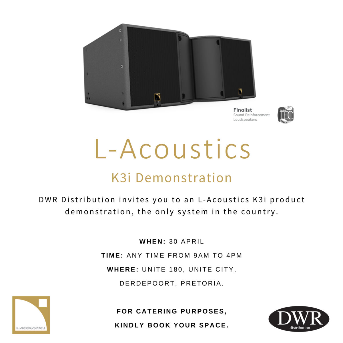 L Acoustics K3 Open Day 2024