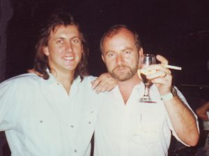 Kurt with mentor,Tom Swan