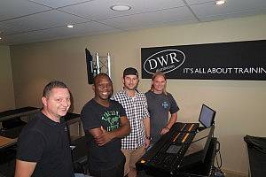 Nick Britz from DWR who presented training to Olebogeng Boinamo (MJ Event Gear) and to JP de Vernon and Kevin Stannett from Emperors Palace 2015  copy