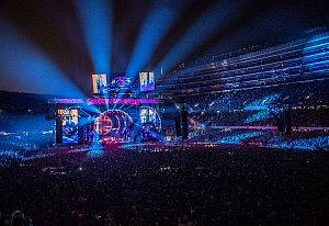 The Grateful Dead core four members - along with Trey Anastasio, Bruce Hornsby and Jeff Chimenti - came together for a final set of three shows at Soldier Field in Chicago in order to say "Fare Thee Well" to their fans after more than 50 years.