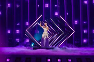 Eurovision 2018 UK SuRie Storm @ Altice Arena Portugal HIGH RES © The Fifth Estate ltd NOT PRODUCTION APPROVED 1 of 1