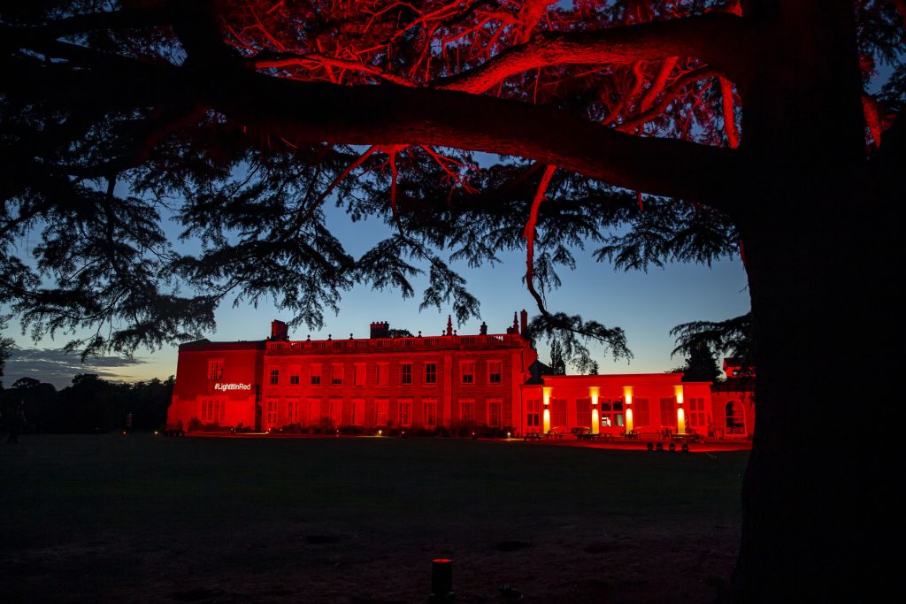 Robe Lights Northampton Red Delapre Abbey red062212213 photo Louise Stickland