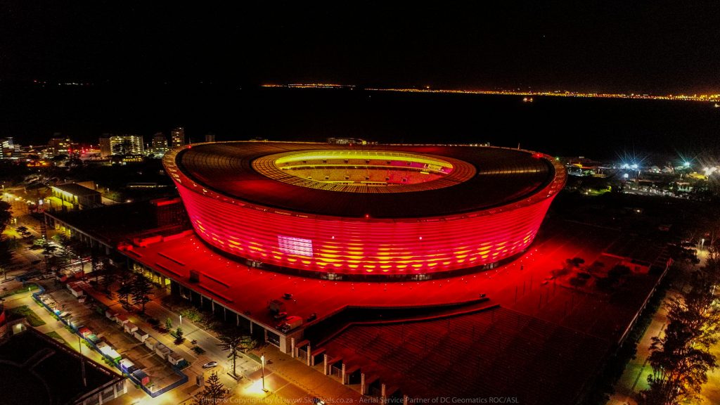 Robe LightSARed Cape Town Stadium 2 image by SkyPixels SA