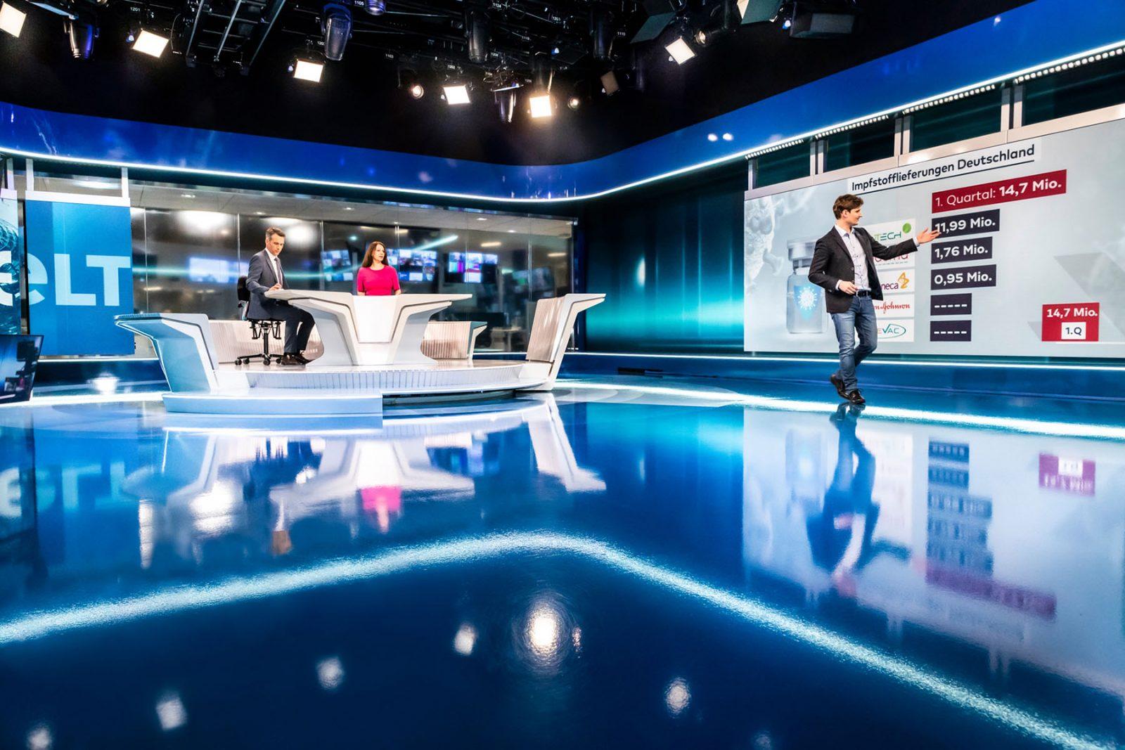 Arri equips state-of-the-art Welt TV studios entirely with ()