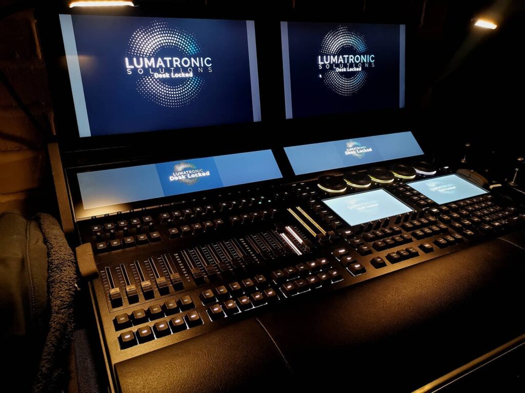 Lumatronic Solutions new grandMA3 light console.