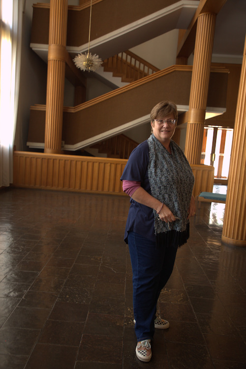 Personal tour of the theatre with Dulcie Harris