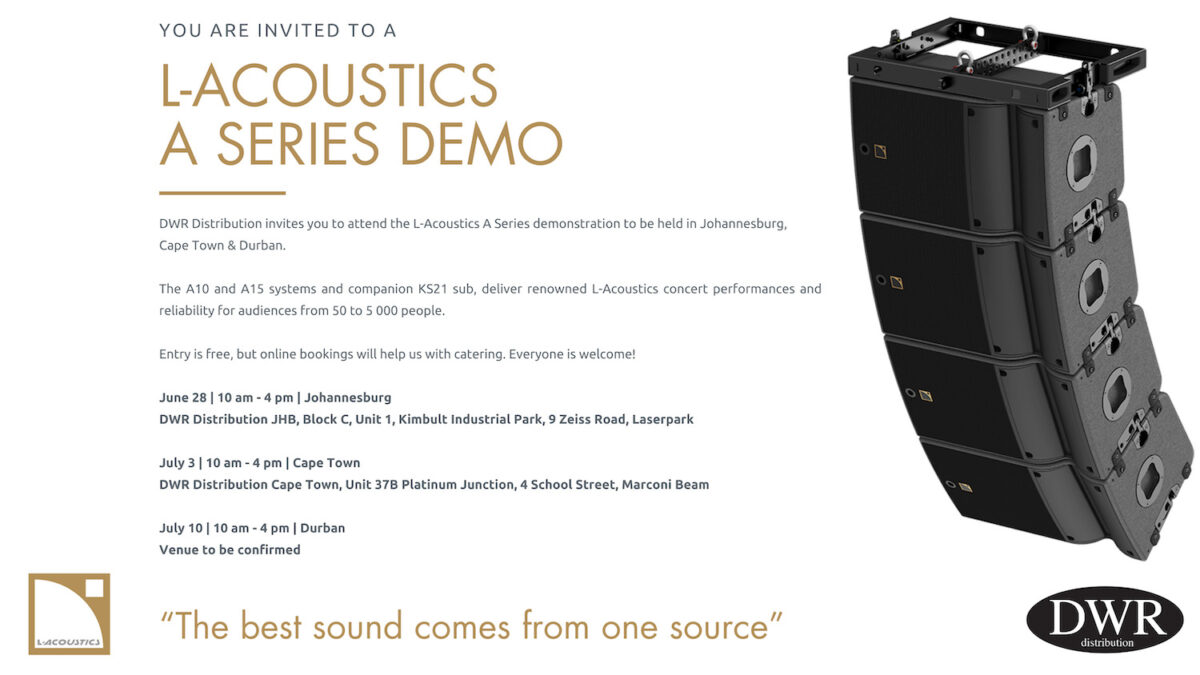L Acoustics A Series Open Day copy 2 1