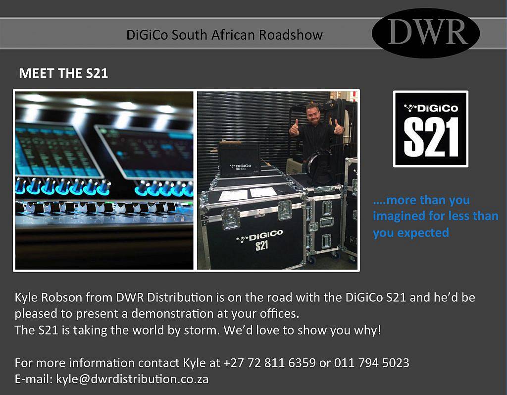 SA DiGiCo Roadshow 2016